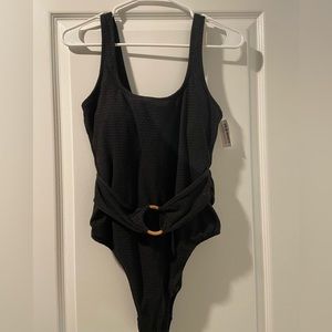 Old navy belted crocheted one piece